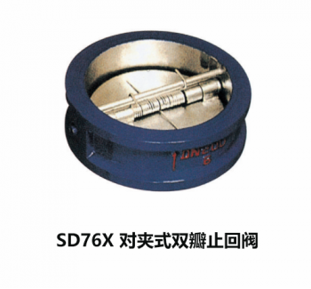 SD76X 對(duì)夾式雙瓣止回閥
